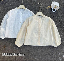 Блузка Meloria 29155 beige - делук