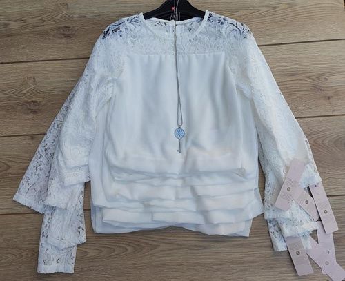 Блузка Emir Kids 47 white - делук
