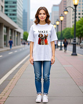 Футболка Mary Brand 871 white - делук