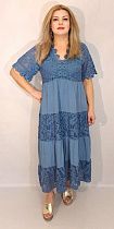 Платье Romeo Life RL371 blue Платье Romeo Life RL371 blue - делук