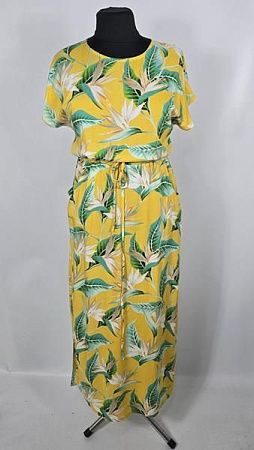 Платье Bugrova B64 yellow - делук