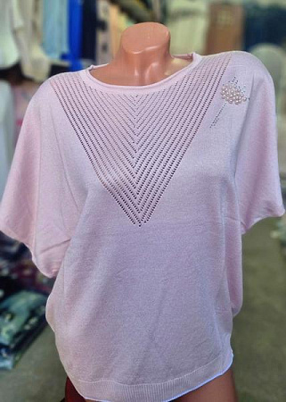 Футболка Julia JL1007 pink - делук