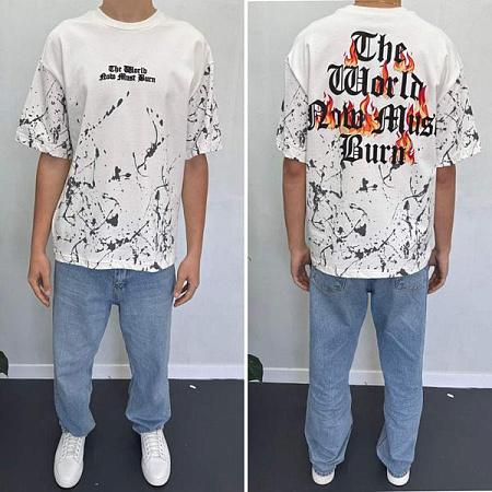 Футболка I8Denim 90562 white - делук