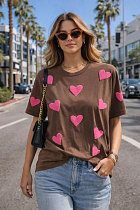 Футболка Major 7158 brown - делук