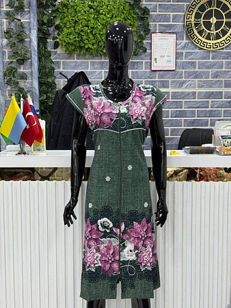 Халат Cotpark 6068 green - делук