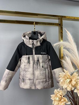 Куртка Delfinka A50 beige - делук
