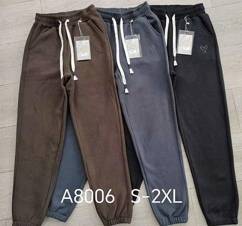 Штаны Спорт Giang G104-A8006 black - делук