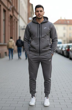 Костюм Спорт Delviago DL633 grey - делук