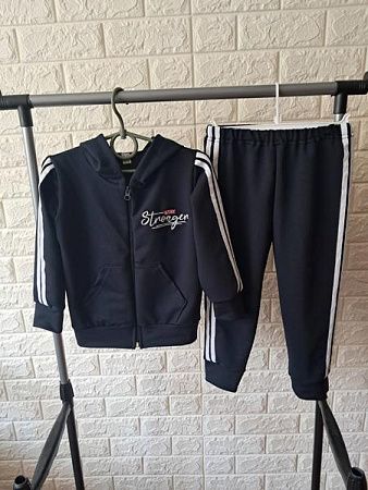 Костюм Спорт Boys&Girls BG431 black - делук