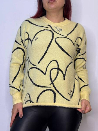 Свитер Kosta 12597 yellow - делук