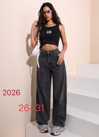 Джинсы Newjeans 2026 black - делук