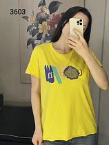 Футболка Fsn 3603 yellow - делук