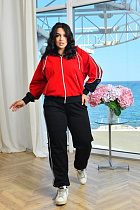 Костюм Спорт Azna Д198 red - делук