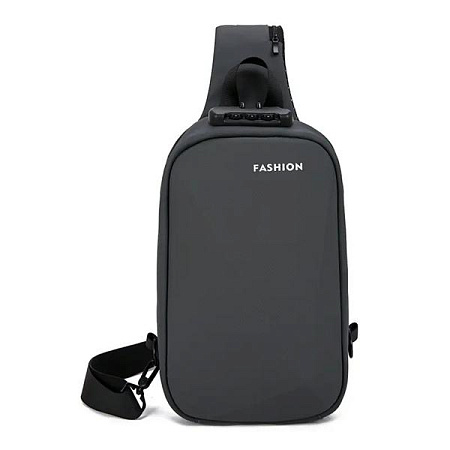 Бананка Fashion Bag D05-2 d.grey - делук