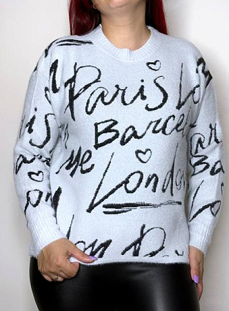 Свитер Kosta 1597 l.grey - делук