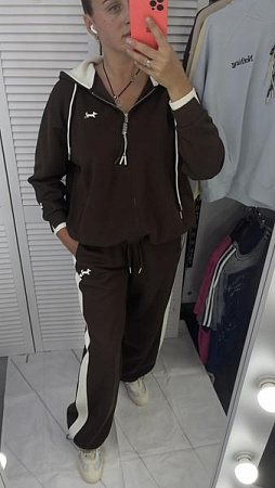 Костюм Спорт Karon 2622 brown - делук