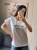 Футболка Fsn 3039 white - делук