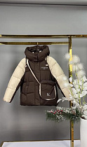 Куртка Delfinka 66-108 brown - делук