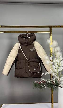 Куртка Delfinka 66-108 brown - делук