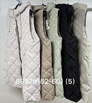Жилетка Jacket M8882 black - делук