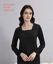 Свитер Brilliant B70224 black - делук