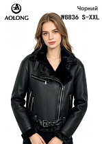 Куртка Dgmd W8836 black - делук