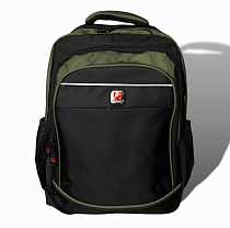 Рюкзак Luna-Bag 8851 black-khaki - делук