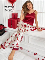 Пижама Brilliant 70273 red - делук