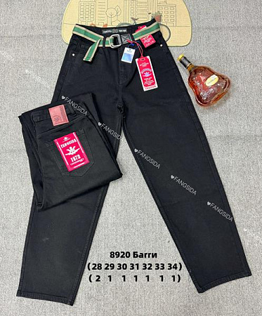 Джинсы God Baron 8920 black - делук