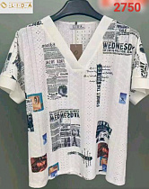 Футболка Lida 2750 white - делук