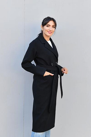 Пальто Style Nadezhda 602 black - делук