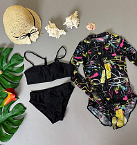 Комплект Sun&Sea 05067 black-yellow - делук