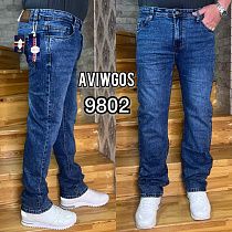 Джинсы God Baron 9802 blue - делук
