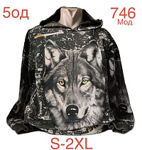 Худи Надийка ND974-746 black - делук