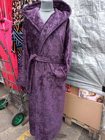 Халат Lindros LD64 purple - делук