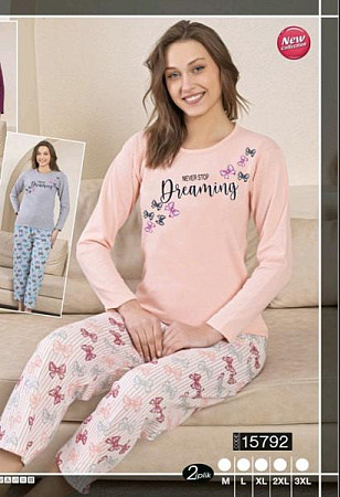 Пижама Homewear 15792-1 mix - делук