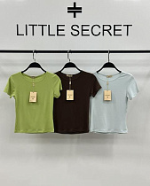Футболка Little Secret 2161-1 green - делук
