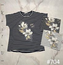 Футболка Kosta 704 mix - делук