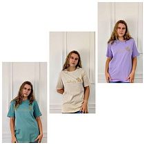 Футболка Global 1292 lilac - делук