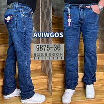 Джинсы God Baron 9875-36 blue - делук