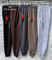 Штаны Спорт Shon S2762 black - делук