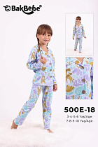 Пижама Meloria 500E-18 lilac (7-10) - делук