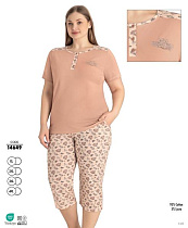 Пижама Cotpark 14649 beige - делук