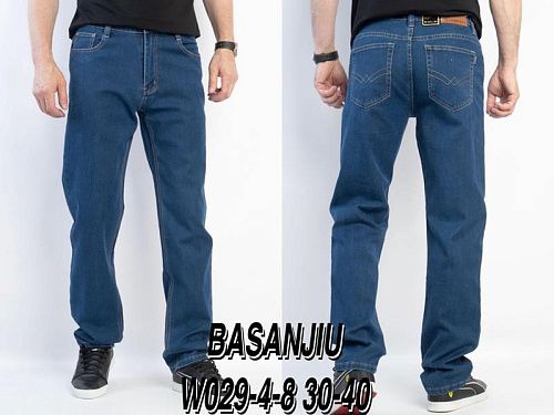 Джинсы Basanjiu 029-4-8 blue - делук