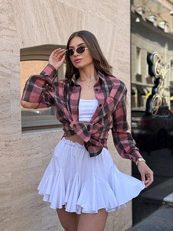 Рубашка Arina 2450 pink - делук