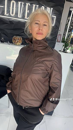 Ветровка Lovekan 1670 chocolate - делук