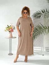 Платье Arina 2422 d.beige - делук
