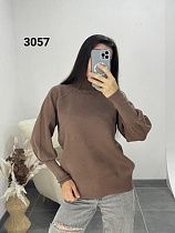 Свитер Fsn 3057 brown - делук