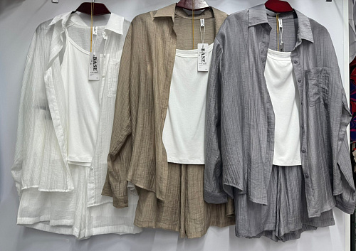 Костюм Base 863T beige - делук