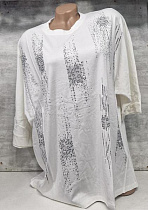 Футболка Julia JL1103 white - делук